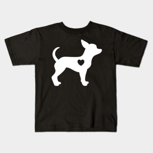 Chihuahua Love Heart Gift Kids T-Shirt